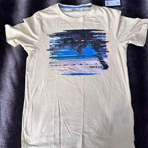 ONLY & SONS Beige Graphic Tee